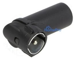 Antenna adapter DIN socket, ISO plug angled