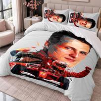 Michael Schumacher 3Pcs Bedding Set Duvet Cover With Two Pillowcases For Bedroom Home Decoration 135cmx200cm