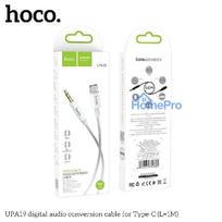 Audio adapter HOCO (UPA19) from USB-C to 3,5mm 1m silver