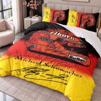 Michael Schumacher 3Pcs Bedding Set Duvet Cover With Two Pillowcases For Bedroom Home Decoration 135cmx200cm