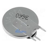 Battery: lithium 3V CR2450, coin ¨24.7x5mm 560mAh