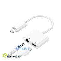 iPhone Lightning to 3.5 mm Headphone Jack Adapter (double)