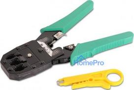 Crimping tool for RJ45 CAT5E, CAT6, CAT6A, CAT7 plugs, NGF-03