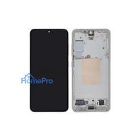 LCD screen Samsung S921 S24 with touch screen and frame Marble Grey original (used Grade A)