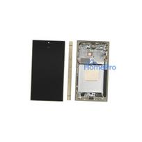 LCD screen Samsung S928 S24 Ultra with touch screen and frame Titanium Yellow original (used Grade B)