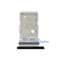 SIM card holder Samsung S918 S23 Ultra Dual Graphite Grey original (service pack)