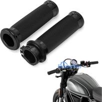 1” Motorcycle Hand Grips Handlebar Grips for Harley Sportster Touring Honda Kawasaki Suzuki Yamaha Bobber Chopper