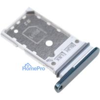 SIM card holder Samsung S918 S23 Ultra Dual Green original (service pack)