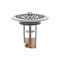 Multiple Sizes Floor Drain Filter Plugs Rapid Drainage Floor Strainer Floor Drain Core  Toilet 5.8 cm sidabras