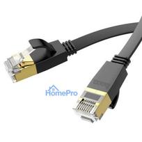 Hoco US07 General pure copper flat network cable(L 1M) Black