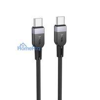 USB cable Hoco X109 60W USB-C to USB-C 2.0m black