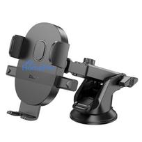 Car phone holder Hoco H19 (dashboard / windshield) black