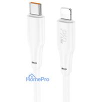 USB cable Hoco X93 PD20W USB-C to Lightning 2.0m white