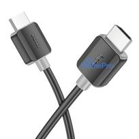 Hoco US08 HDTV 2.0 male-to-male 4K HD data cable(L 1M) Black