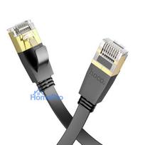 Hoco US07 General pure copper flat network cable(L 10M) Black