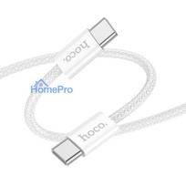 USB cable Hoco X104 60W USB-C to USB-C 2.0m white