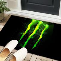 Monster Energy Area Rug Suitable for Indoor And Outdoor,Carpets for Playroom, Homes, Offices, Living Rooms,Home Decor,Christmas Fan Gift 50cmx80cm