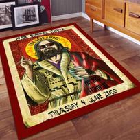 The Big Lebowski Movie Carpet Popular movie carpet for modern living room Large decorative carpet Bedroom Rug Gift for him 43X75CM