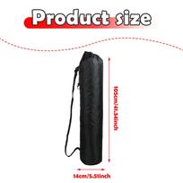 Carry Bag, Case, Awning, Storage Bag for Trekking Poles, Sleeping Mat, 105cmx14cm black