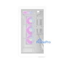 Case, MONTECH, micro ATX / Mini-ITX, White, Midi Tower, PC, KING 15 PRO, KING15PRO(W)