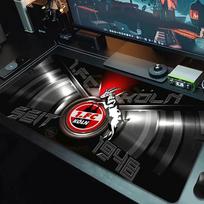 Fc Kln Mouse Pad Large Gaming Table Cushion Nonslip Laptop Tablet Big Mousepad Xxl Mat Mini Pc Playmat With Lock Edge 30cmx60cm(11.8x23.6inch)