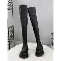 Boots Women's, autumn and winter thick-soled high-heeled knight boots, autumn and winter thin boots, long boots, velvet high boots 38 gray