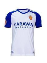 2026/27 Real Zaragoza club Football Spain Jersey Men's and Women's Breathable Quick Drying Short Sleeved fan gifts Tops 4XL