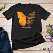 Womens MS Gifts Women Mom Wife Cute Multiple Sclerosis Awareness Unisex T-shirt 140 orange