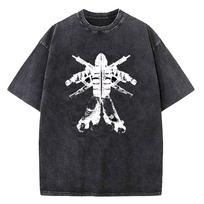 Ken Carson Washed T Shirt Cotton High Quality Teen University Women Classic Kawaii Top Tees Hip Hop Streetwear Kawaii Y2k XL