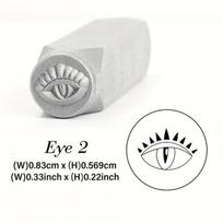 Velnio akies dizaino metalo štampas, Eye 2