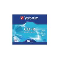 Verbatim CD-R 700MB x52 Extra Protection Slim Cake 10