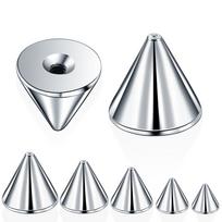 100Pcs/lot Steel Earring Studs Barbell Nipple Labret Piercings Nose Eyebrow Ring Screw Ball Replacement Accessories Body Jewelry 1.2x3mm