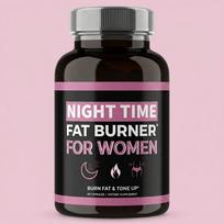 Night Time Fat Burner for Women – PM Weight Loss & Metabolism Support Supplement with Sleep Aid | Promotes Satiety & Vitality (60 Capsules) 1pack