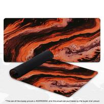 Orange Red Large Gaming Mouse Pad XXL Flame Fluid Deskmat Non-Slip Rubber Mouse Mat Computer Keyboard Mats Big Mausepad Gamer 600x300x2mm