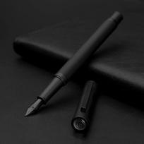 Hongdian Black Forest Metal Fountain Pen Black/Golden EF/F/M/Bent Beautiful Tree Texture Excellent Writing Business Office Pen Fine 0.5mm