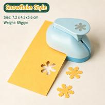 Labor Saving Paper Punch ABS Hole Punch Creative Punch Tool  Hand Craft Snowflake