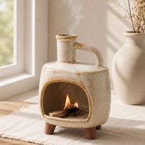 Palo Santo Holder Ceramic Incense Burner Sage Burning Tray Support Stick Incense Holder Aromatherapy Furnace