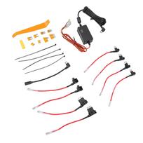 Dash Cam Hardwire Kit 3.2M Length 12V 30V to 5V 3A Type C ACC Hard Wire Kit with Voltage Display for 24 Hour Parking