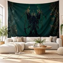 Sleep Token Wall Tapestry Home Decor Hanging Cloth Art Background Tapestry for Bedroom 130cmx150cm