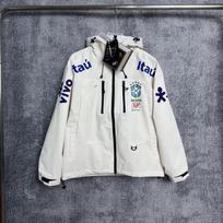 Football Windbreaker Neymar Style Lightweight High Quality Outdoor Jacket M gray