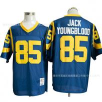 Vintage NFL Rams Football Jersey Short Sleeve Mesh T-Shirt Unisex L