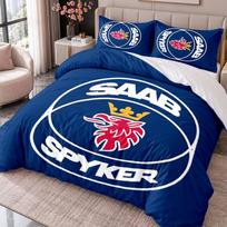 Scania 3Pcs Bedding Set Duvet Cover With Two Pillowcases For Bedroom Home Decoration 140cmx210cm