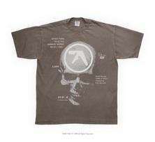 Vintage Aphex Twin T-Shirt: Selected Ambient Works 85-92, Y2K Graphic Tee 4XL gray