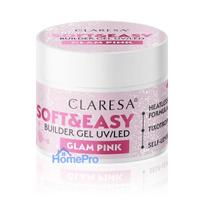 Claresa builder gel Soft&Easy glam pink 90g