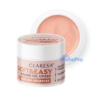 Claresa builder gel Soft&Easy dancing sparkles 45g
