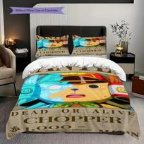 Wanted Chopper 1000 Gold Reward Bedding 1 Duvet Cover 2 Pillowcase Without Core Bedding Set Duvet Cover And Pillowcase 135x200cm