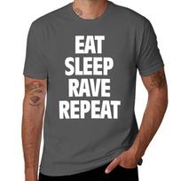 Eat Sleep Rave Repeat Tshirt T Shirts With Prints Tshirt 2XL black