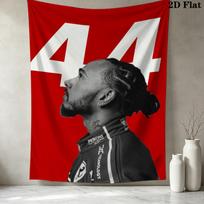 Lewis Hamilton Wall Tapestry Aesthetic Wall Hanging Printed Fabric Blanket Decorative Tapestries for Bedroom Living Room Home Decor 100cm x 150cm