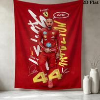 Lewis Hamilton Wall Tapestry Aesthetic Wall Hanging Printed Fabric Blanket Decorative Tapestries for Bedroom Living Room Home Decor 130cm x 150cm