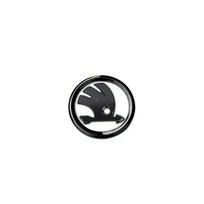 Skoda 46MM Automobilio Vairo Rato Logotipo Emblemos Lipdukas Rapid Octavia Fabia Laura Superb VRS Yeti Kodiaq Karoq KAMIQ Scala Citigo